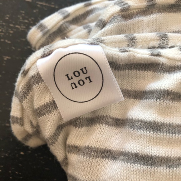 LouLou & Company Lucca Striped Swaddle Blanket - Picture 4 of 6